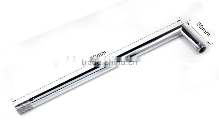 ROUND CHROME SHOWER FEMALE EXTENSION ARM FOR HEAD OR ROSE