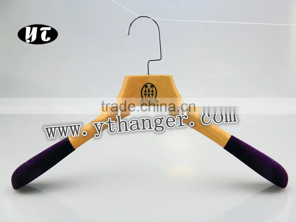 Customized Wooden Men Coat Hanger
