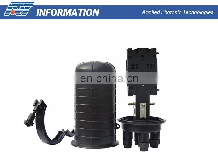 fiber Gpon network equipment optical splitter enclosure dome fiber optic splice closure