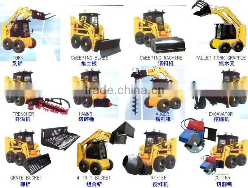vibratori roller for skid steer loader china mini skid steer loader for sale