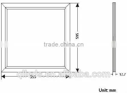 600X300 34w c UL UL listed LED Panel Light! CRI90 Special Design , Easily installation!