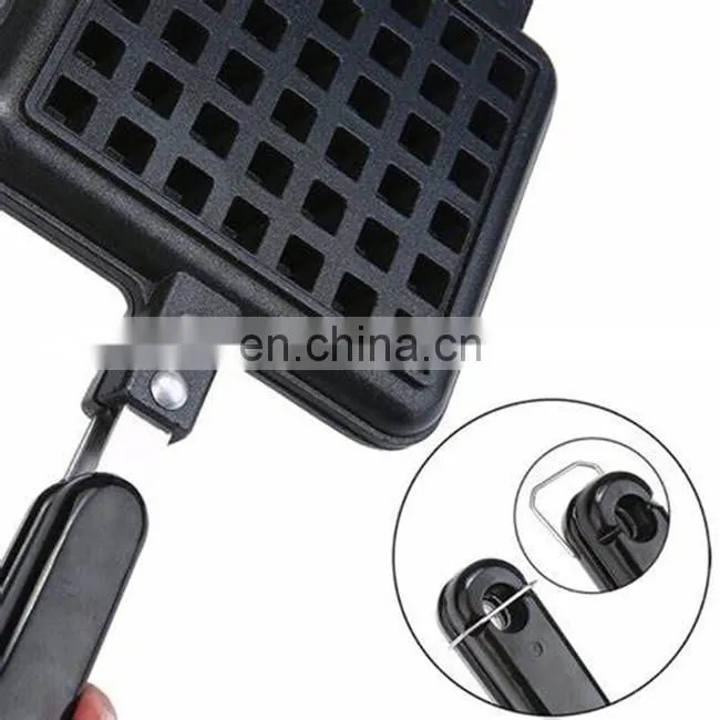 Aluminum Square Waffle Maker Pan