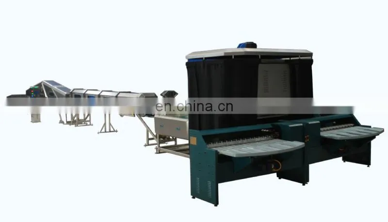 Commercial egg cleaning and sorting machine