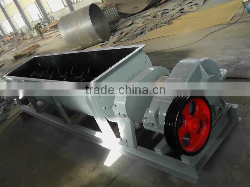 Coal Mixer For Briquette Production Line / Double Paddle Coal Mixer / Coal Mixer