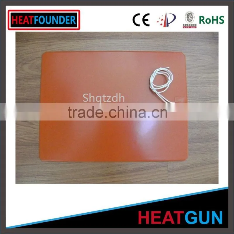 silicone heating pad/mat/heater bed flexible heater band