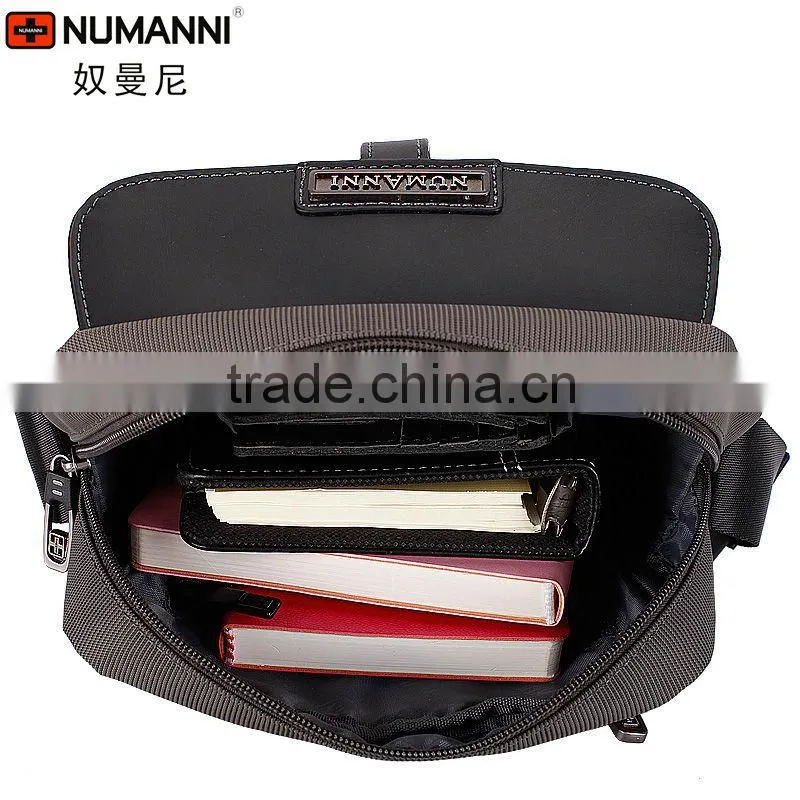 fashion new stylish waterproof and durable nylon waterproof large messenger bag