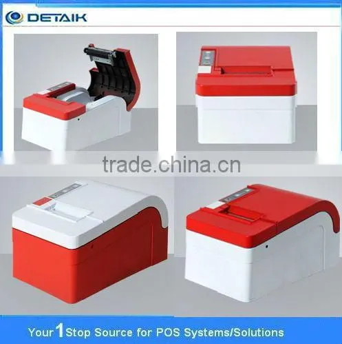 HOT! DETAIK POS58KC Modern Design 58mm Serials with Auto Cutter Thermal Receipt Printers