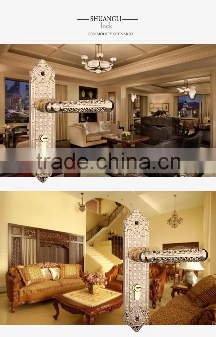 Hot sale medium size plate lock set