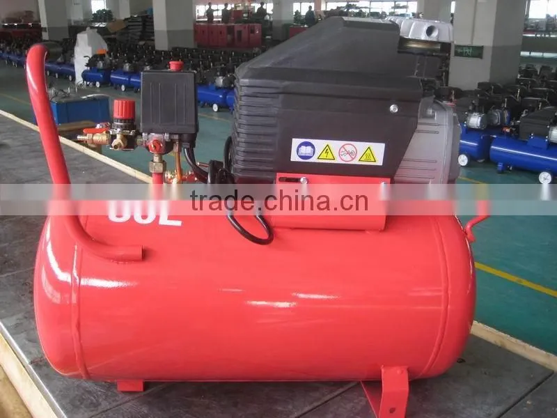Factory KINGCHAI 2.5 HP Direct Driven Air Compressor 24L 50L Thick Tank Small Portable Air Compressor Best Price