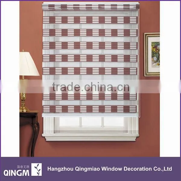 Professional designer home decor curtain fabric for zebra roller blind