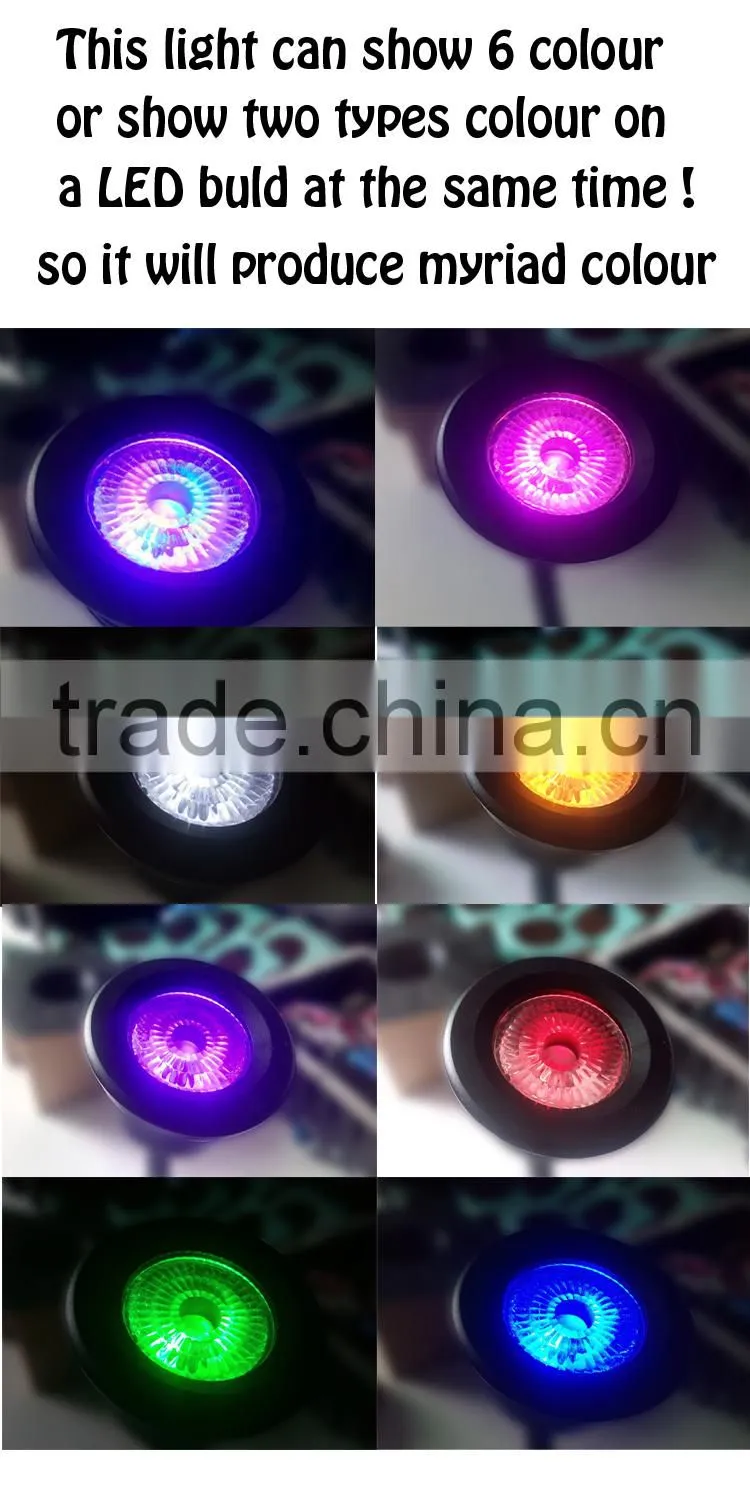 New product and Top Sharpy 4pcs 6in1 colorful grow uplight