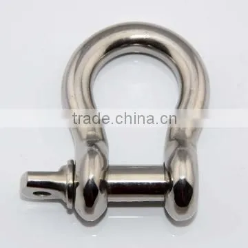 High Polished Stainless Steel U.S. Type Omega Shackle
