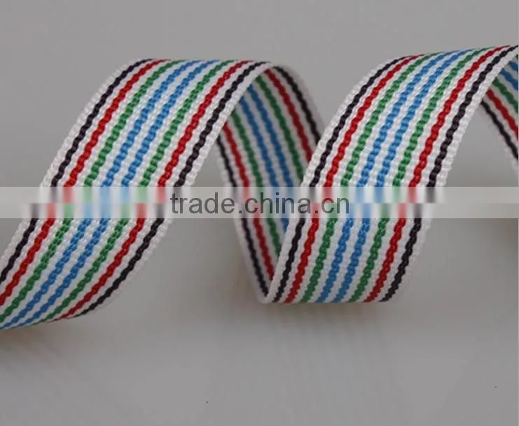 Nylon Webbing Stocking, Polyester Webbing, polyester plain mixed color pattern webbing
