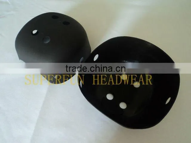 100% cotton fabric LED safety helmet hats