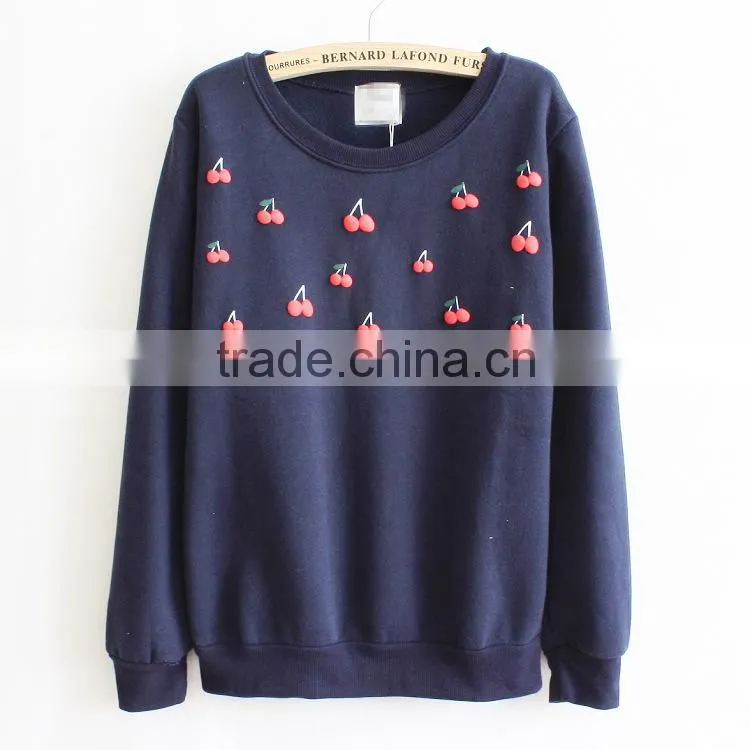 custom wholesale crewneck sweatshirt women's sweatshirts