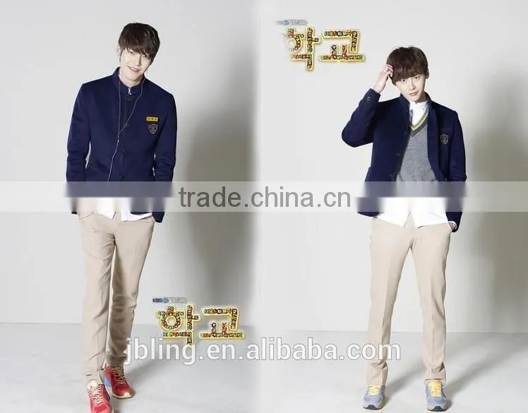 custom korean dramas in same style school uniform