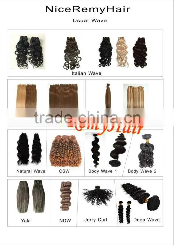 hand tied weft blonde curly remy weft hair extension body wave 100% human hair