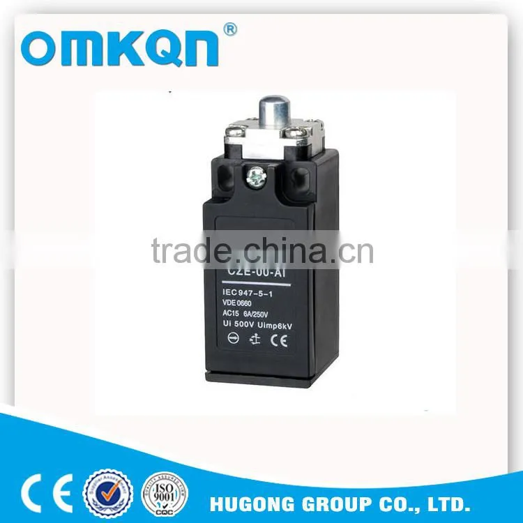Brand Plastic Shell Steel Plunger Switch Limit with Selective Actuartors