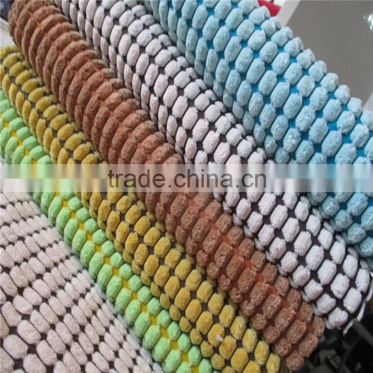 2.5 Wale polyester nylon corduroy fabric