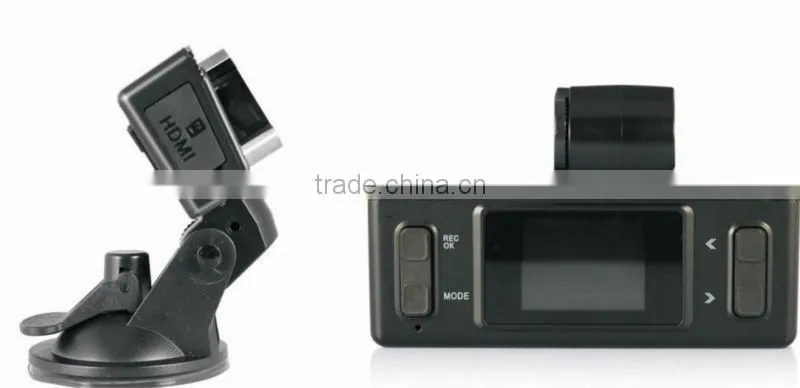 Car DVR,GPS system,5.0 mega pixels low liumination level CMOS Sensor car black box
