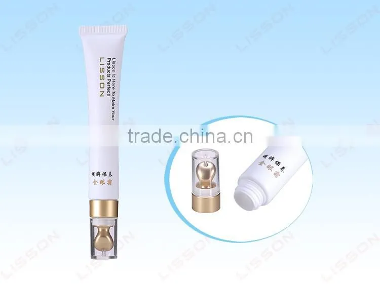 10ml-25ml High-end New Design Metal Massage Head Anti-wrinkle Product PE Tube