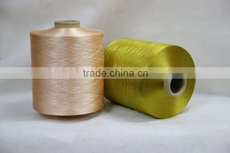 150D/40D Polyester textured air spandex covered(ACY)yarn SD for knitting