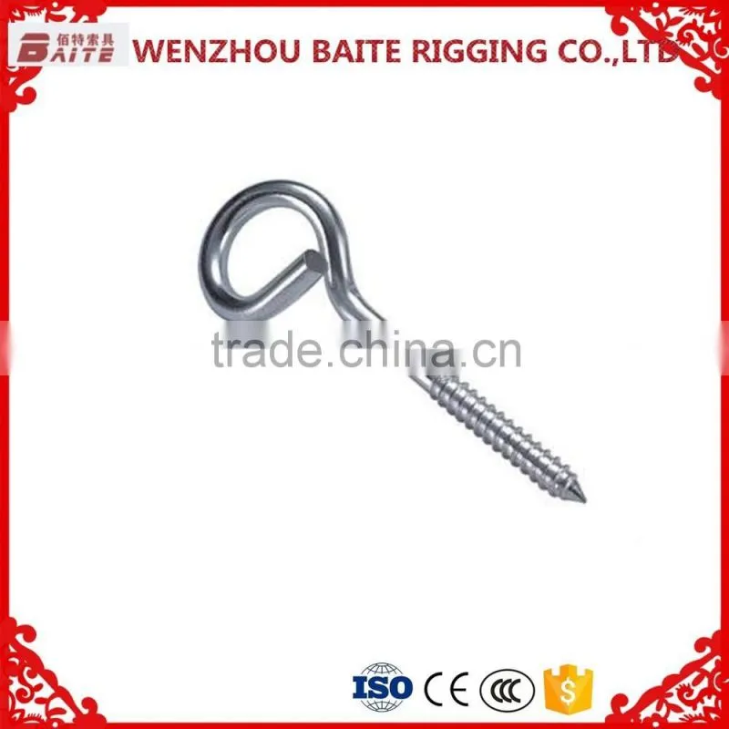 Galvanize Carabiner Wholesale Stainless Steel Aisi 316 304 Swing Hook Screw Hardware Manufacture