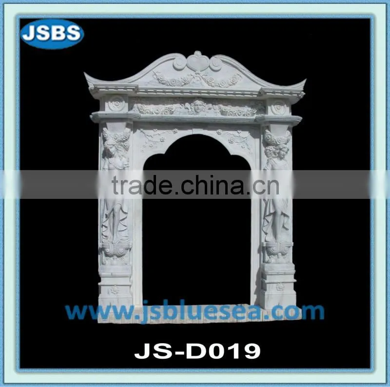 interior decoration french arched stone door surround