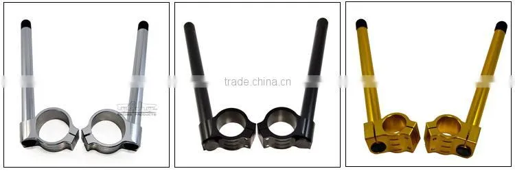 BJ-COHB-043 For Yamaha YZF R6 Motorcycle Adjustable CNC Billet Alloy Aluminium Clip On Handlebars
