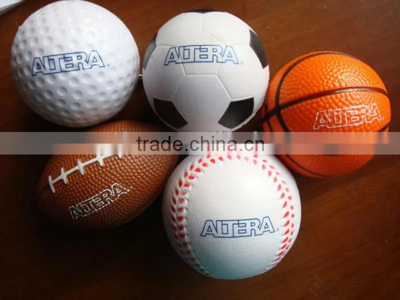 gift PU baseball baseball man stress toy ball
