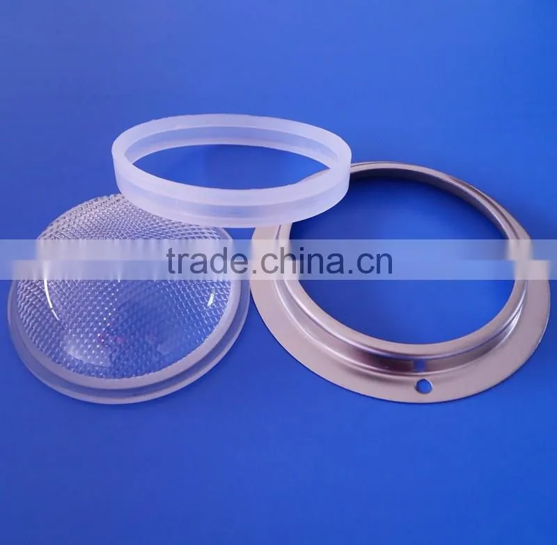 High Quality 66mm Optical Led Glass Lens For Led Flooding Lighting