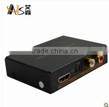 Digital Audio Decoder to Analog with SPDIF/Toslink 3X1 Switcher