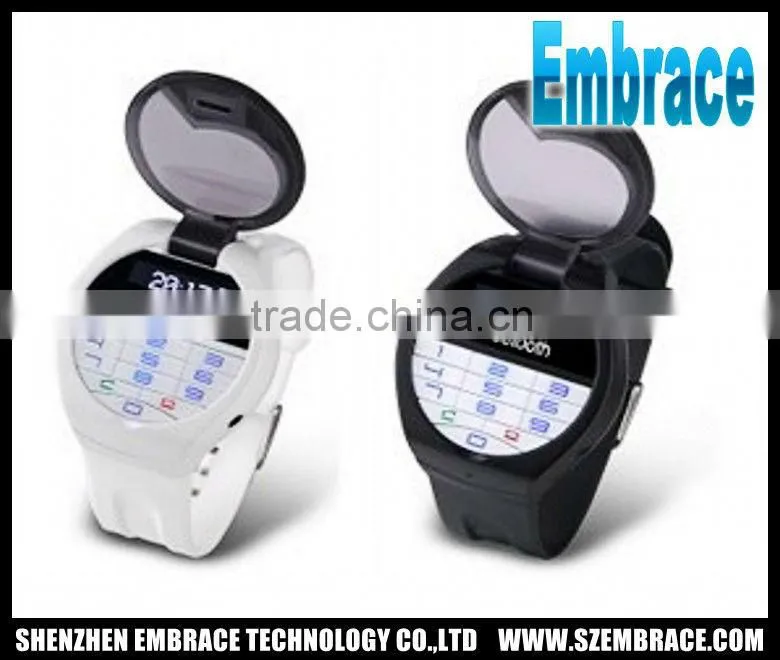 digital watch with bluetooth with flip keyboard