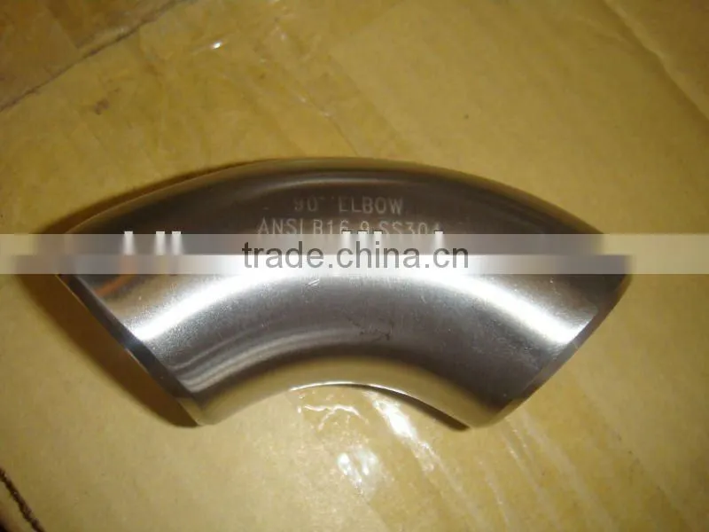 Stainless Steel Sanitary Welding Elbow SS304 SS316l Hp Fittings