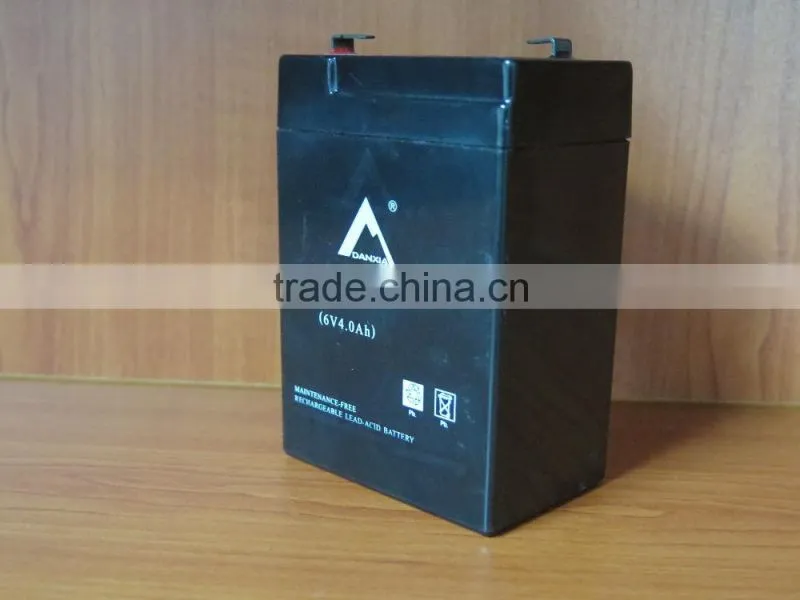 storage battery 6v 4ah rechargeable ups battery 6v lead acid battery