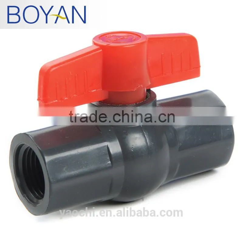 China supplier plastic pvc ball valve