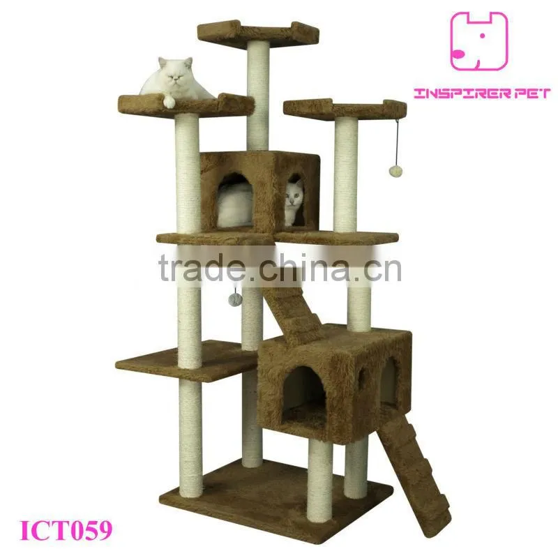 Corrugated Cardboard Cat Tree Scratcher