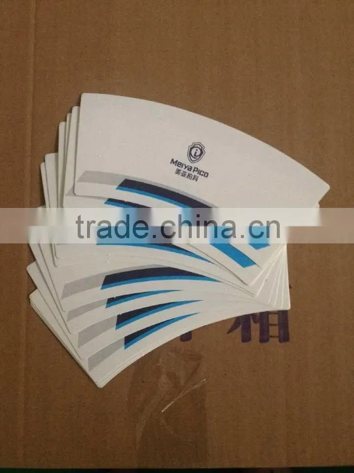 recycled disposable customized wholesale taobao paper cup fan coated pe