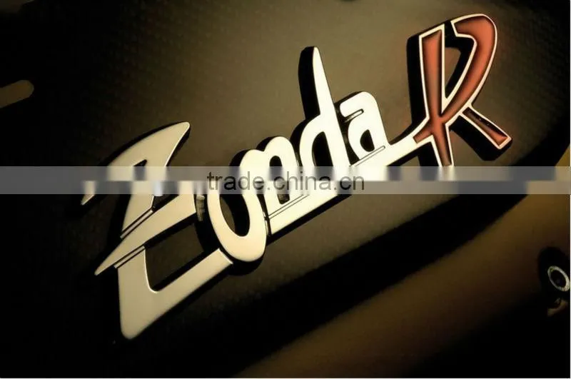 High quality ABS car logo badge car Emblem with embossed logo