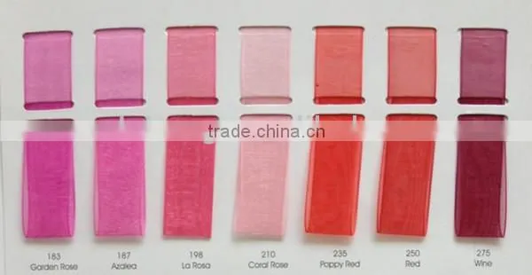 Colorful Organza Ribbon