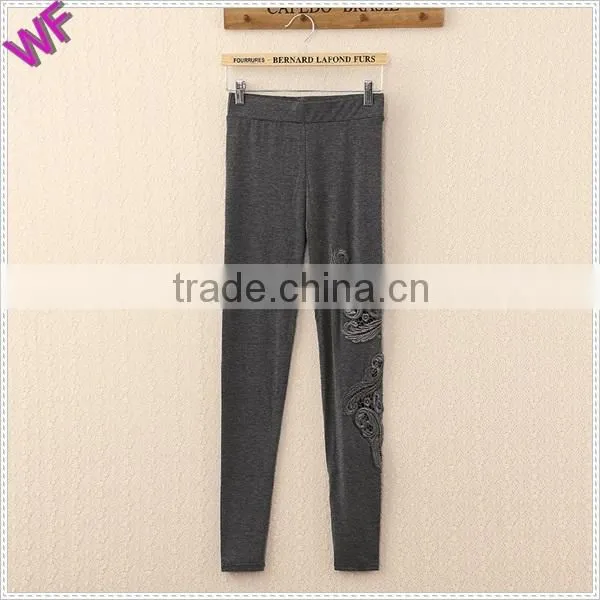 Custom Lace Pattern Modal Jogging pants