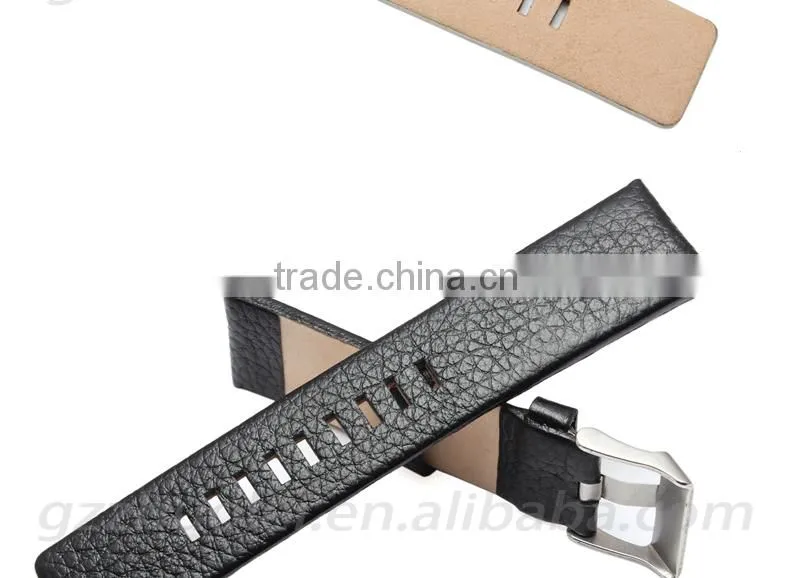 2016 Fashion belt good quality watch band real leather watch strap 22|24|26|28|30mm