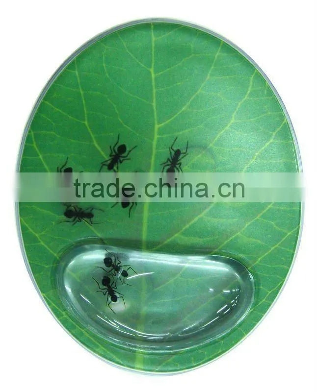 leaf shape mouse pad with floaters