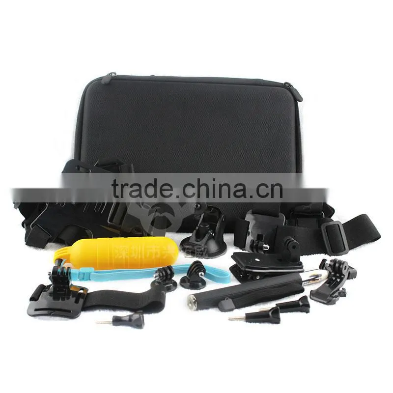 Outdoor Sports Camera accessories kit for gopro hero 4/3+/3/2/1