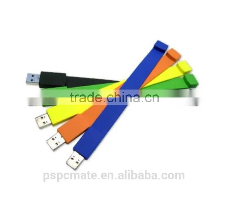 Colorful Bracelet USB 2.0 Memory Stick Flash pen Drive 4GB 8GB 16GB 32GB USB Flash drive