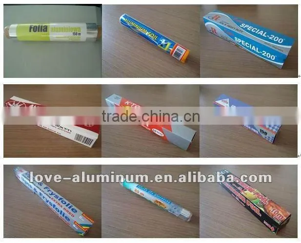 household aluminum foil for food wrap 8011 aluminium foil roll