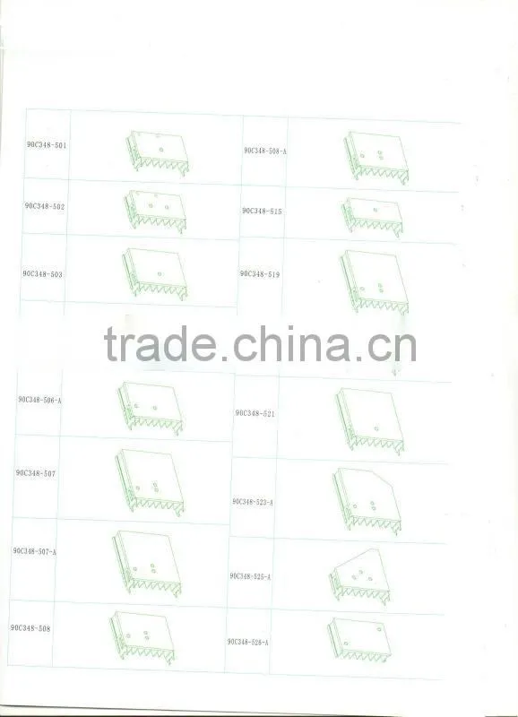 Brilliance OEM factory led aluminum extrusion heat sink