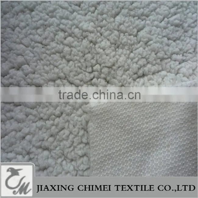 White sherpa faux fur for pet house