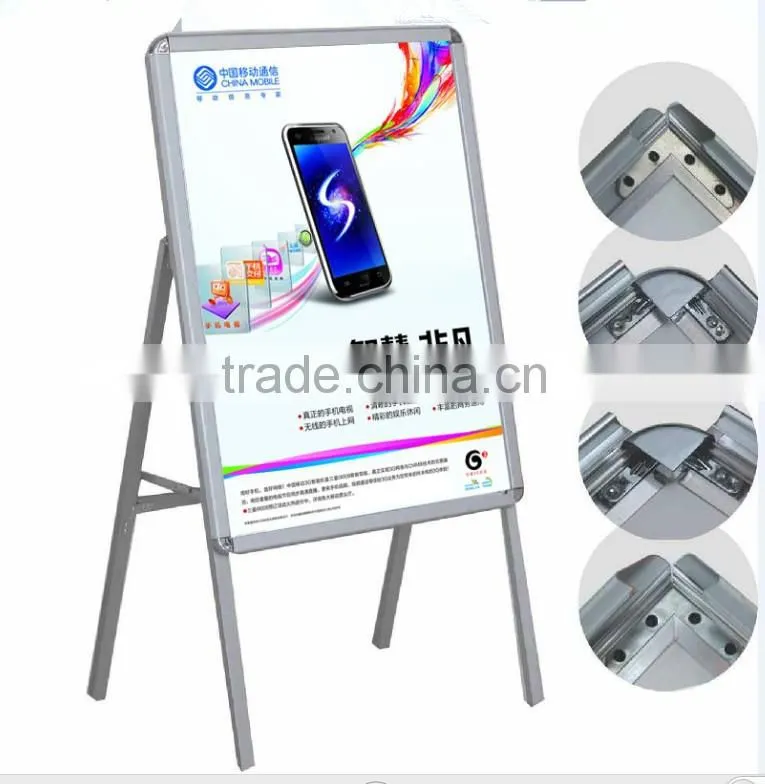 poster stand can open