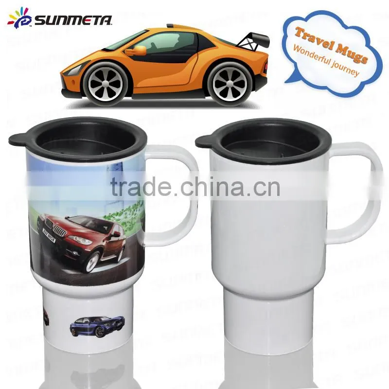 Sunmeta hot selling sublimation white mug pice list 11oz SKB01